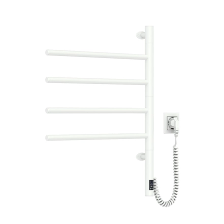 Полотенцесушитель Navin Arabesque 480х600 Sensor с таймером, белый