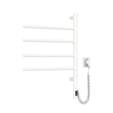 Полотенцесушитель Navin Arabesque 480х600 Sensor с таймером, белый