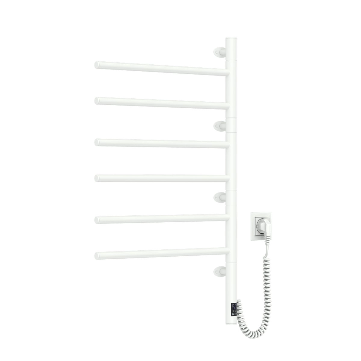 Полотенцесушитель Navin Arabesque 480х800 Sensor с таймером, белый