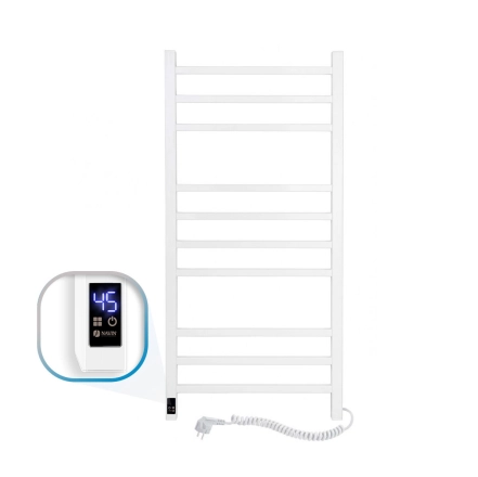 Рушникосушка Navin Loft 500х1000 Sensor правобічна з таймером, біла