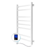 Полотенцесушитель Navin Loft 500х800 Sensor правосторонний с таймером, белый
