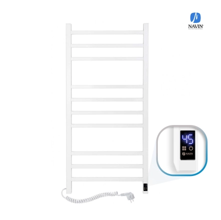 Рушникосушка Navin Loft 500х1000 Sensor лівобічна з таймером, біла