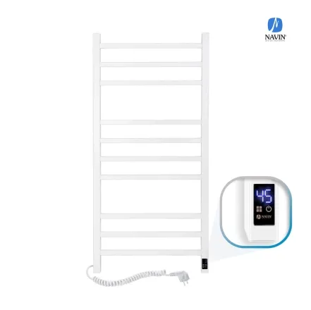 Полотенцесушитель Navin Loft 500х1000 Sensor левосторонний с таймером, белый