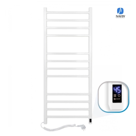 Рушникосушка Navin Loft 500х1200 Sensor лівобічна з таймером, біла