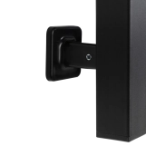 Рушникосушка Navin Грандіс 480х800 Sensor лівобічна з таймером, чорний муар Фото - 3