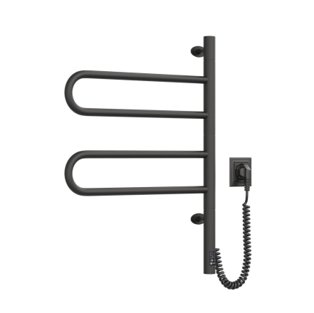 Полотенцесушитель Navin Fouette 480х600 Sensor с таймером, черный муар