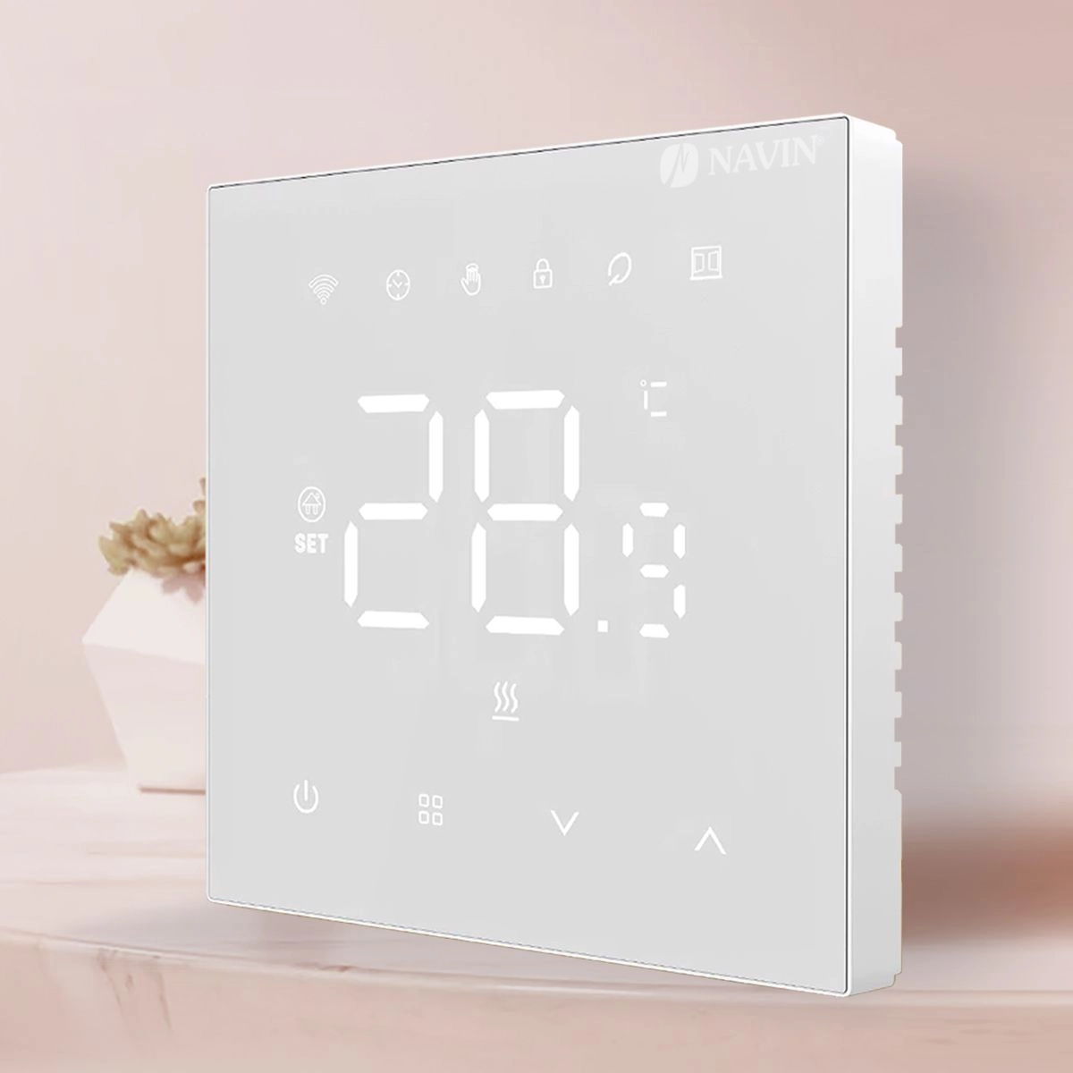 Терморегулятор для газового котла NAVIN WT410 W-3А с Wi-Fi Фото - 1