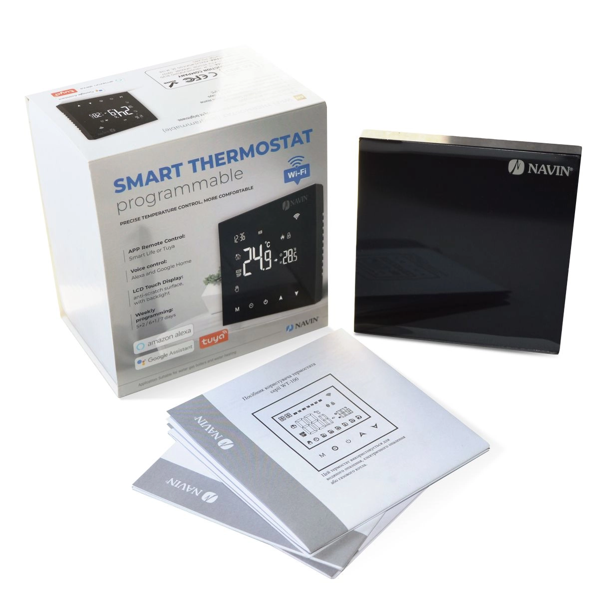 Терморегулятор для газового котла NAVIN WT100 B-3А з Wi-Fi Фото - 6