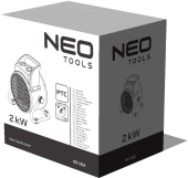 Теплова гармата NEO TOOLS керамічна (90-062) Фото - 3