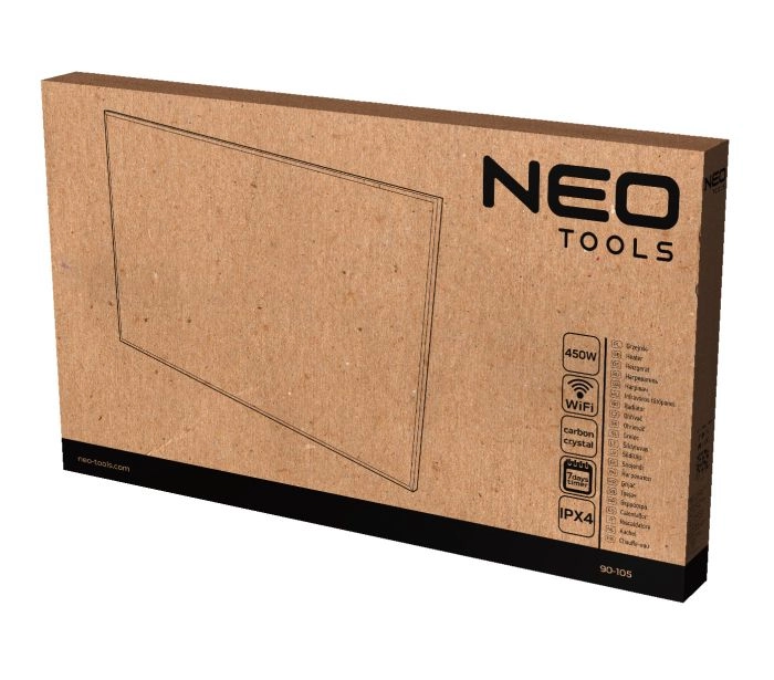 Панель інфрачервона Neo Tools 450Вт (90-105) Фото - 1