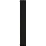 Радиатор алюминиевый (3 секции) NOVA FLORIDA LEDRO S/90 1800 мм BLACK COFFEE
