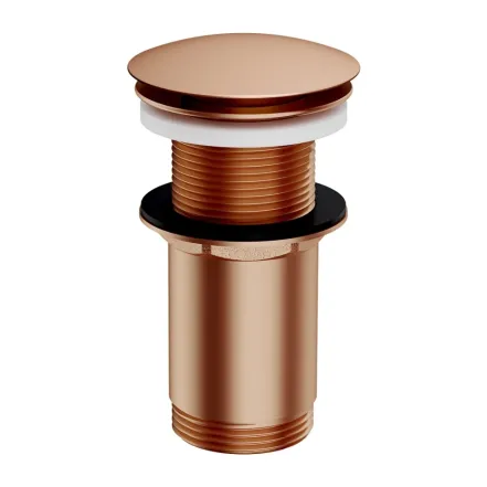 Донный клапан Omnires click-clack brushed copper (A716CPB)