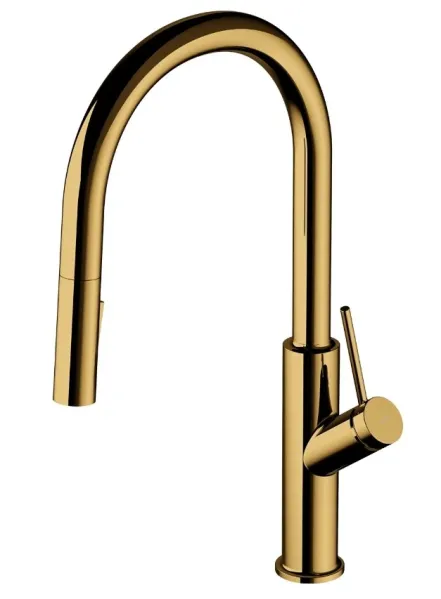 Змішувач для кухні Omnires Bend gold (BE6455GL)