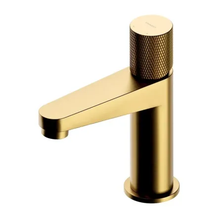 Змішувач для умивальника Omnires Contour brushed gold (CT8010GLB)
