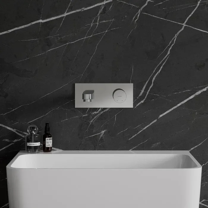 Смеситель для умывальника Omnires Contour скрытого монтажа, chrome (CT8015CR) Фото - 1