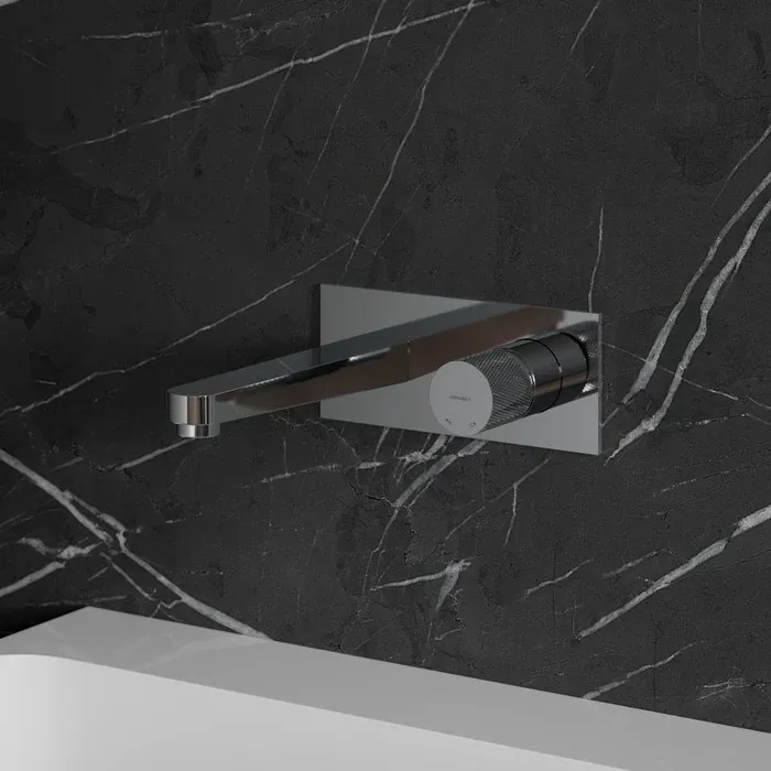 Смеситель для умывальника Omnires Contour скрытого монтажа, chrome (CT8015CR) Фото - 3