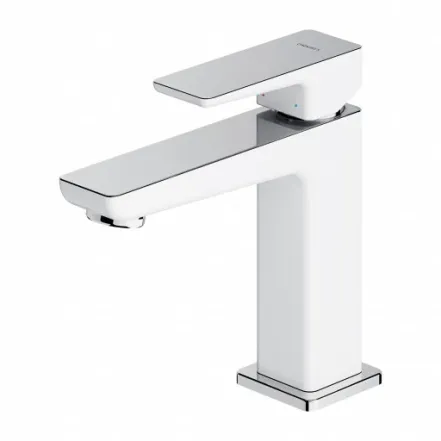 Смеситель для умывальника Omnires Parma white (PM7410CRB)