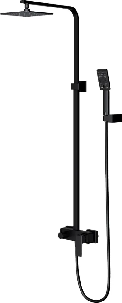 Душевая система Omnires Parma black mat (PM7444BL)