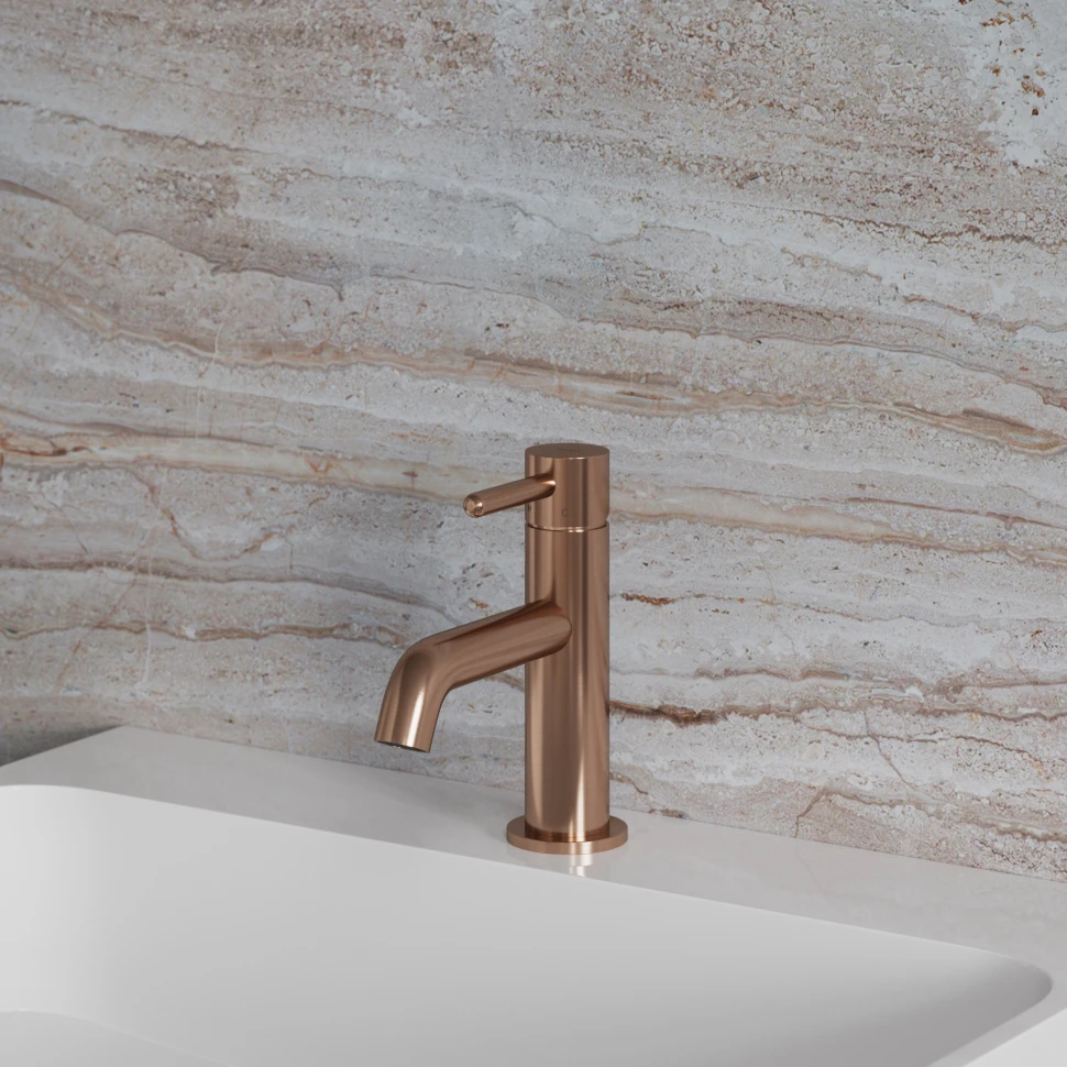 Смеситель для умывальника Omnires Y brushed copper (Y1210NCPB) Фото - 2