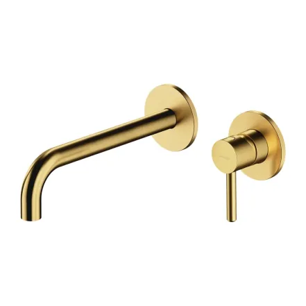 Смеситель для умывальника скрытого монтажа Omnires Y brushed brass (Y1215HLBSB)