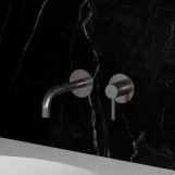 Смеситель для умывальника скрытого монтажа Omnires Y nickel (Y1215HNI) Фото - 1
