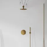 Змішувач для ванни і душу прихованого монтажу Omnires Y gold (Y1235GL) Фото - 1