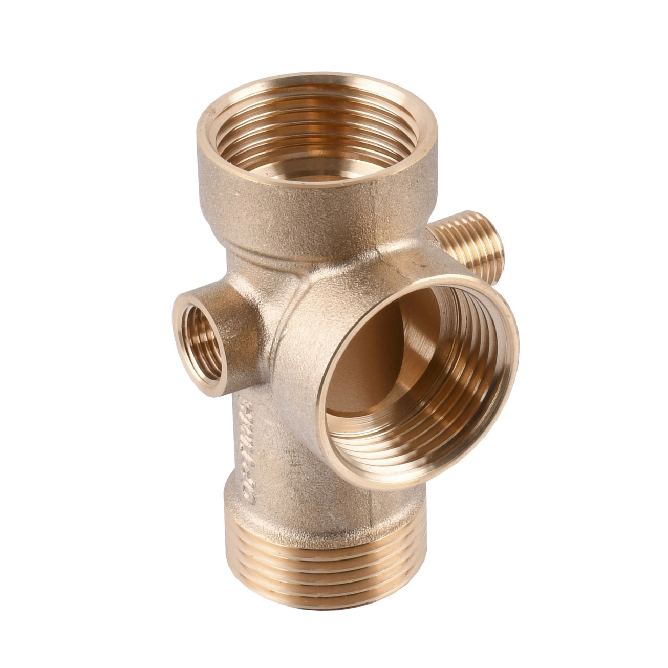 Гребенка 5-ти ходовая 80мм (пятерка) Optima с выходами 1/4″вр 1/4″зр на одной оси (DS 005 C)