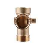 Гребенка 5-ти ходовая 80мм (пятерка) Optima с выходами 1/4″вр 1/4″зр на одной оси (DS 005 C) Фото - 1