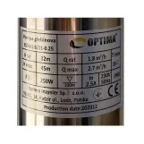 Насос скважинный с повышенной устойчивостью к песку 3″ OPTIMA 3SDm1,8/11 0,25 кВт 45м + пульт+кабель1,5мNEW Фото - 1