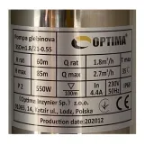 Насос свердловинний з підвищеною стійкістю до піску 3″ OPTIMA 3SDm1,8/21 0,55 кВт 85м +пульт+кабель 1,5мNEW Фото - 1