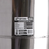 Гидроаккумулятор Optima 100л 10bar вертикальный, нержавейка 100л Фото - 2
