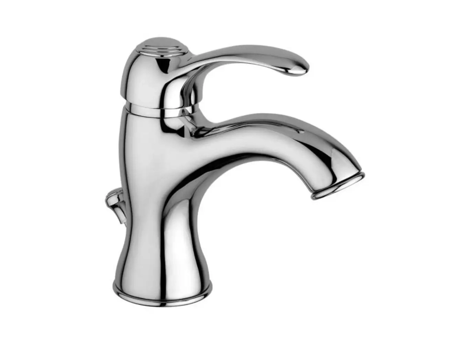 Смеситель для умывальника Paffoni Flavia с донным клапаном, хром (FA075CR)