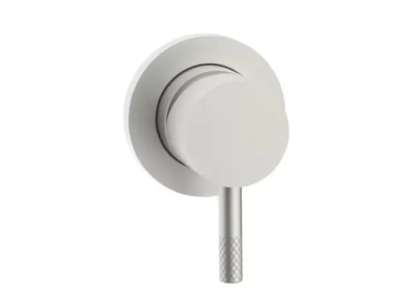 Змішувач для душу Paffoni Jolly прихованого монтажу, 1 вихід, пластина D=70 мм, Steel looking (JL010ST70)