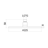Душова система прихованого монтажу Paffoni, чорний (KITLIG010NO) Фото - 7