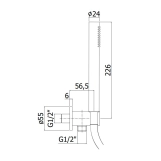 Душова система Paffoni Light, чорний (KITLIG015NO) Фото - 10