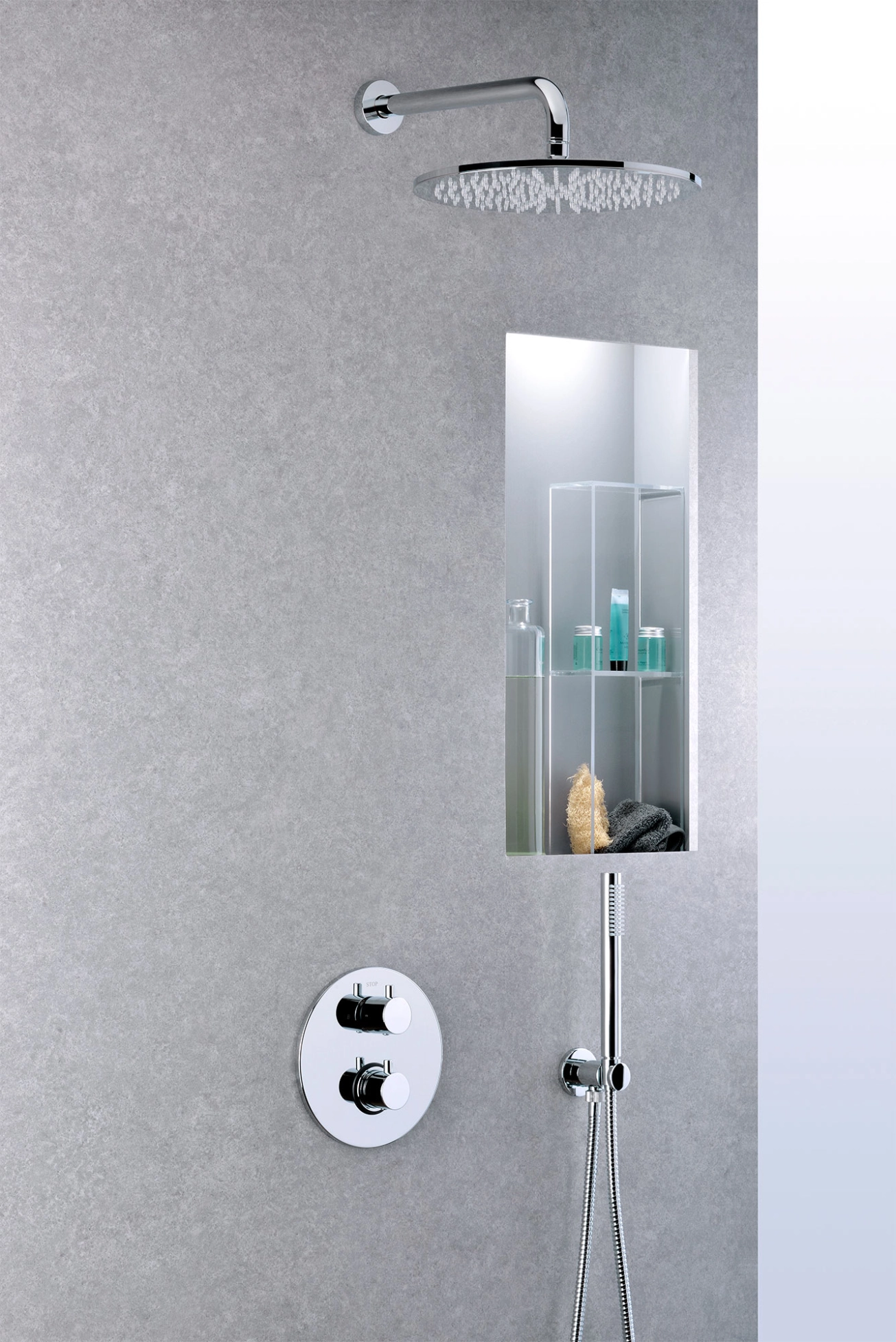 Душова система Paffoni Light (KITLIQ018CR) Фото - 1