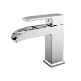 Смеситель для раковины Paffoni Level, без донного клапана, хром (LES061CR)