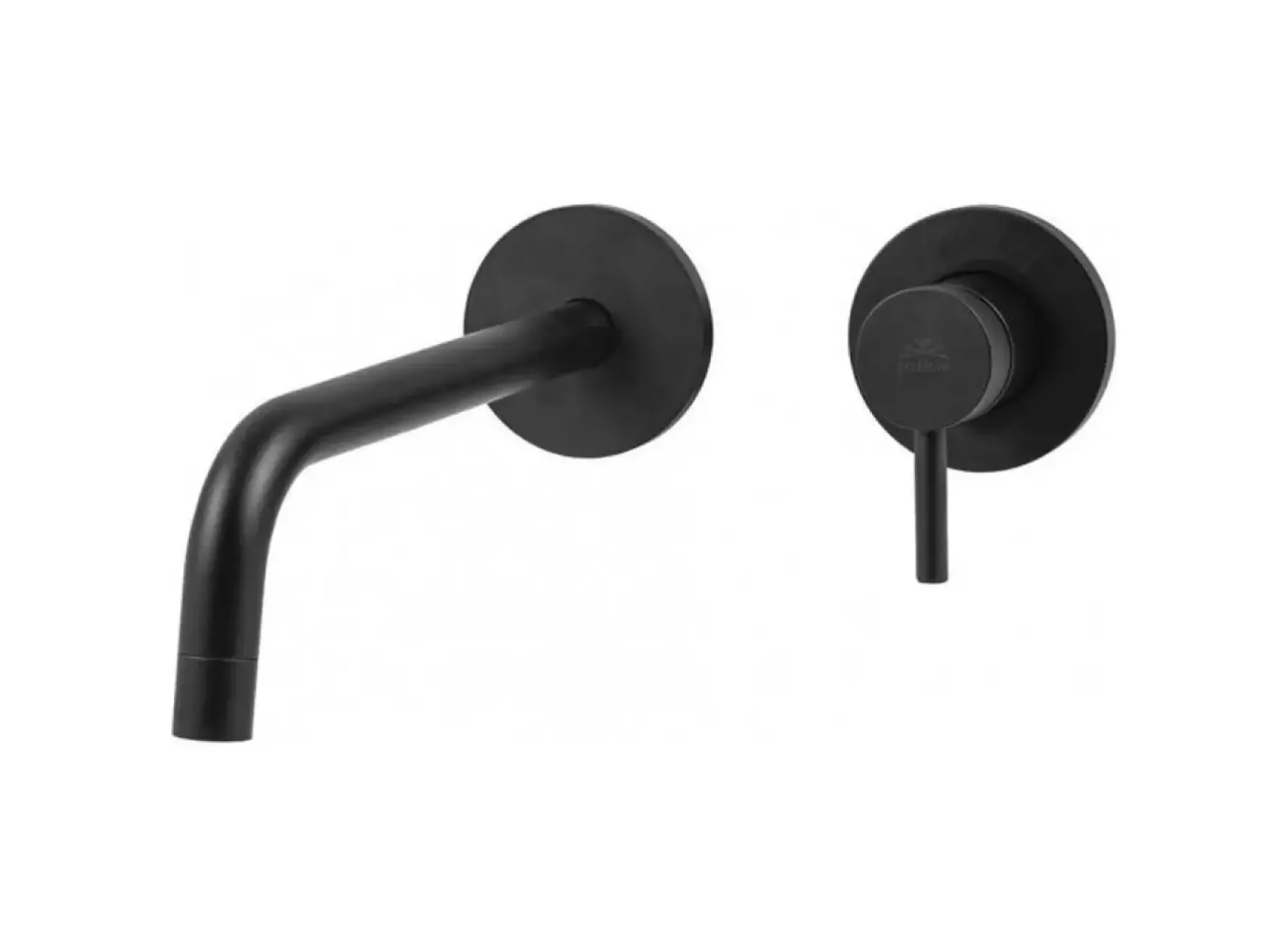 Смеситель для умывальника Paffoni Light, настенный, излив 24.8 см, Brushed Black Nickel (LIG007NKNSP70)