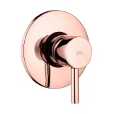 Смеситель для душа скрытого монтажа Paffoni Light, розовое золото (LIG011ROSE)