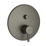 Смеситель для душа Paffoni Light, на 2 выхода, Mercury Grey (LIG015MG)