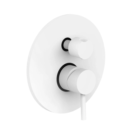 Змішувач для душу Paffoni Light на 3 позиції, Bianco Opaco (LIG019BO)