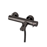Змішувач для ванни Paffoni Light, Brushed Black Nickel (LIG022NKNSP)