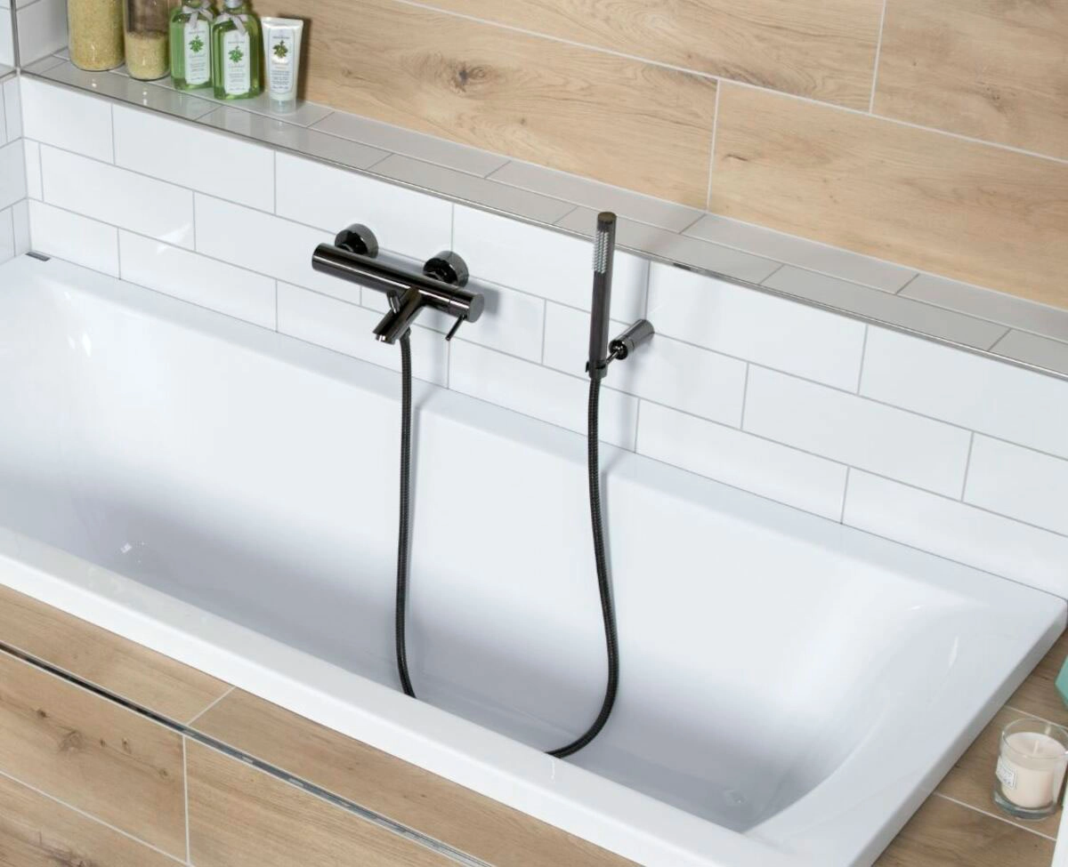 Змішувач для ванни/душу з душем Paffoni Light, Brushed Black Nickel (LIG023NKNSP) Фото - 2