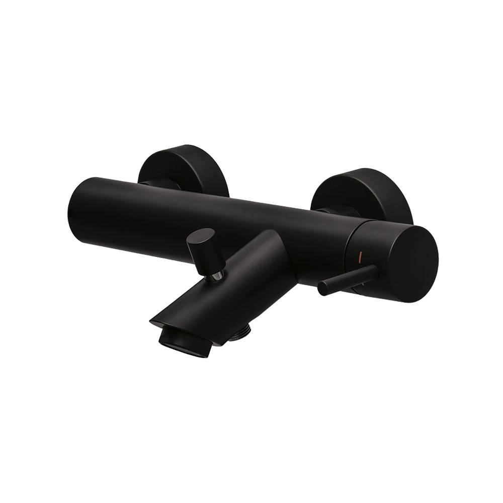 Смеситель для ванны Paffoni Light, черный (LIG023NO) Фото - 1