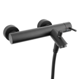 Смеситель для ванны Paffoni Light, черный (LIG023NO) Фото - 4