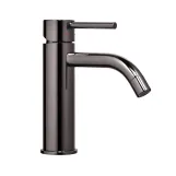 Смеситель для умывальника Paffoni Light без донного клапана, Black Nickel (LIG071NKN)