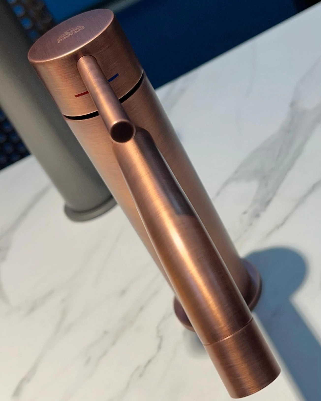 Змішувач для умивальника Paffoni Light без донного клапана, Brushed Copper (LIG071RMSP) Фото - 2