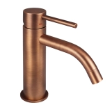 Змішувач для умивальника Paffoni Light без донного клапана, Brushed Copper (LIG071RMSP)