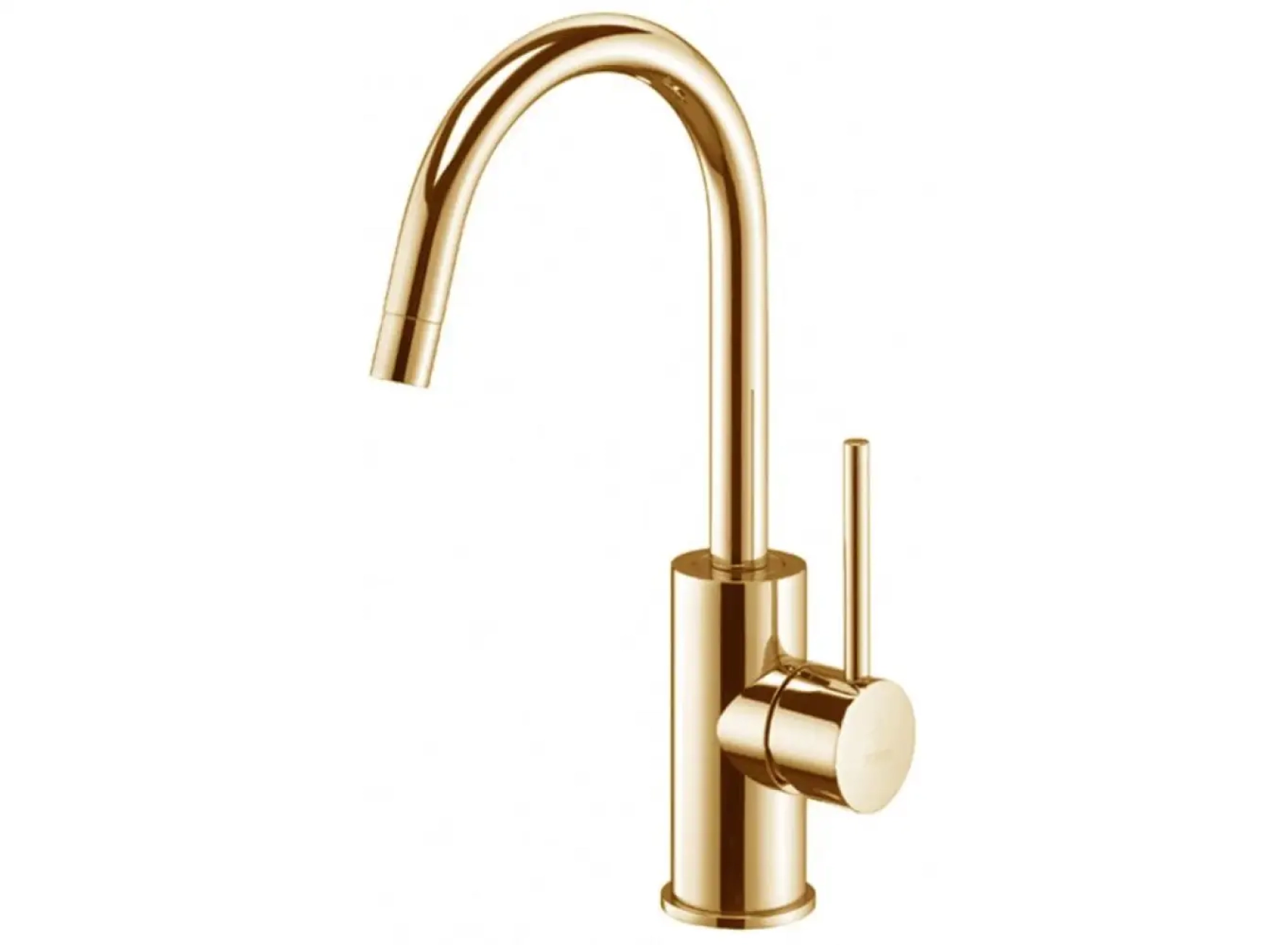 Смеситель для умывальника Paffoni Light без донного клапана Honey Gold (LIG078HG)
