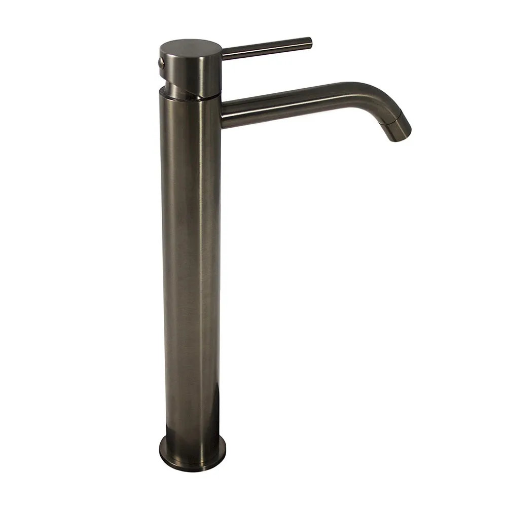 Смеситель для умывальника Paffoni Light высокий, Brushed Black Nickel (LIG081NKNSP) Фото - 1